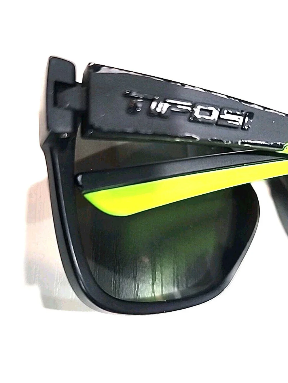 Tifosi Optics Swick Black Gray Square Sunglasses BG